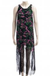 MCQ ALEXANDER MCQUEEN Kleid FLUID SCALLOP 