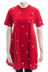 MCQ ALEXANDER MCQUEEN Kleid FLAG LOW NECK TOP 