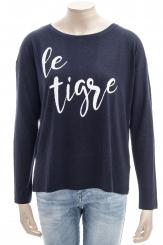 JUVIA Sweatshirt CO SLUB LONGSLEEVE "LE TIGRE" 