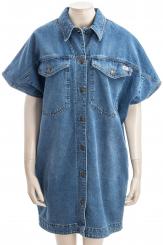 MCQ ALEXANDER MCQUEEN Jeanskleid SUMMER OVERSIZED SHIRTDRESS 