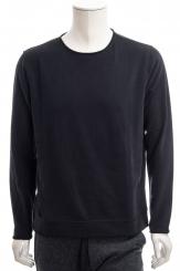 JUVIA Sweatshirt FLEECE SWEATER RAW EDGE 