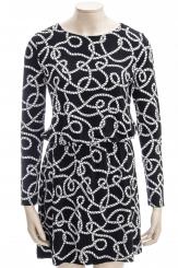 JUVIA Kleid JERSEY DRESS ROPES 