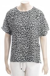 JUVIA Bluse VI CREPE TOP OCEAN LEO 