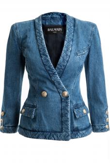BALMAIN Jeansblazer VESTE - Nur in unserem Store in Spremberg erhältlich. 