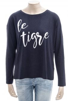 JUVIA Sweatshirt CO SLUB LONGSLEEVE "LE TIGRE" 
