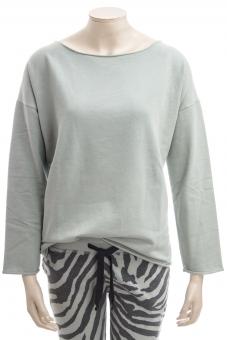 JUVIA Sweatshirt FLEECE FADE OUT SWEATER OVERSIZE 