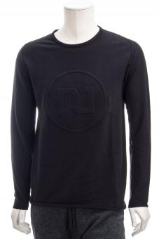 JUVIA Sweatshirt FLEECE SWEATER RAGLAN WITH PRINT 