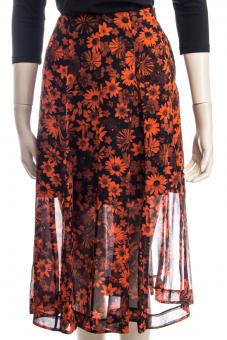 MCQ ALEXANDER MCQUEEN Rock SEAMED GODET SKIRT 