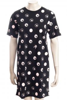 MCQ ALEXANDER MCQUEEN Kleid PLEAT BACK TEE DRESS SWALLO 