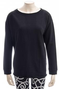 JUVIA Sweatshirt FLEECE SWEATER BOYFRIEND 