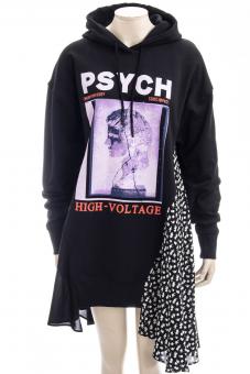MCQ ALEXANDER MCQUEEN Kleid CUT UP HOODIE DRESS CUT UP 