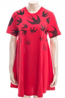 MCQ ALEXANDER MCQUEEN Kleid BABYDOLL DRESS FADING SWALLOW 