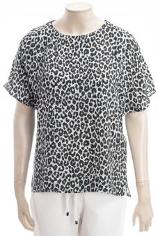 JUVIA Bluse VI CREPE TOP OCEAN LEO 